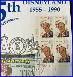 35th Anniversary Disneyland 1955-1990 Minnie Mouse $10 Bill #A00011006A