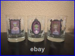 (3) Disneyland 2009 Haunted Mansion 40th Anniversary Shag Glasses