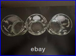 (3) Disneyland 2009 Haunted Mansion 40th Anniversary Shag Glasses