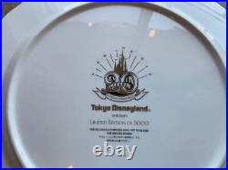 40Th Anniversary Tdl Tokyo Disneyland 20Th Limited Plate Picture Novelty Mickey