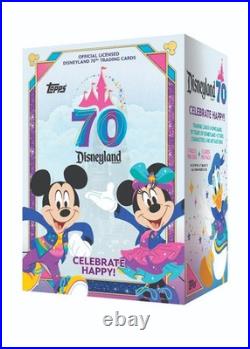 4x 2025 TOPPS DISNEYLAND 70th Anniversary VALUE BLASTER BOX Sealed