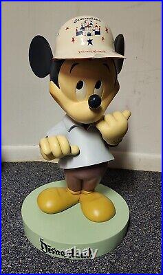 50th Anniversary Mickey Mouse At Disneyland Figure Statue RARE