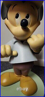 50th Anniversary Mickey Mouse At Disneyland Figure Statue RARE