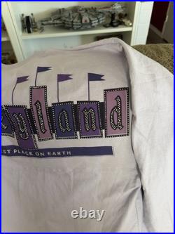 70th Anniversary Spirit Jersey Disneyland Marquee BNWT So Sparkly Size Large
