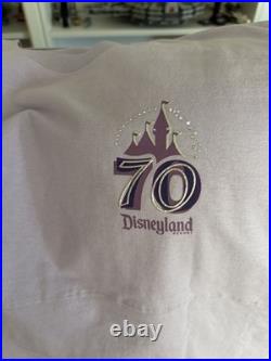 70th Anniversary Spirit Jersey Disneyland Marquee BNWT So Sparkly Size Large