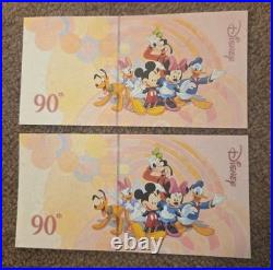 90th Disney Anniversary Shanghai Disneyland Dollar Test Note PMG 68