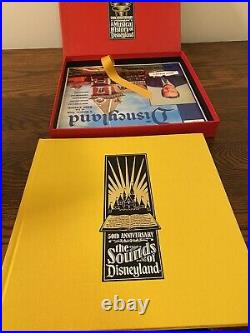 A Musical History of Disneyland 50th Anniversary 6 CD Box Set Hardcover Book