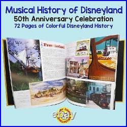 A Musical History of Disneyland 50th Anniversary 6 CD Set Book Vinyl Album