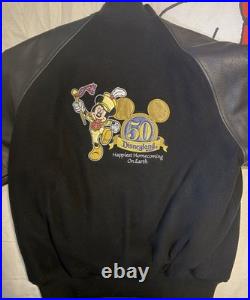 Authentic Disneyland Resort 50th Anniversary varsity jacket