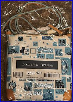 BRAND NEW! Disney Dooney & Bourke Disneyland 60th Anniversary Crossbody Letter