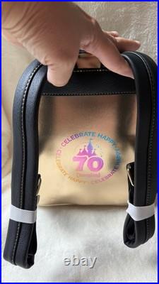 BUNDLE Disney Parks Disneyland 70th Anniversary Gold Loungefly NWOT & Ears NWT