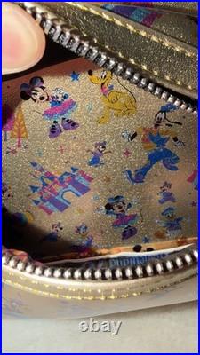 BUNDLE Disney Parks Disneyland 70th Anniversary Gold Loungefly NWOT & Ears NWT