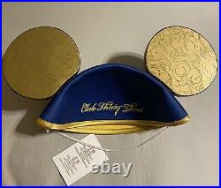 Brand New Disneyland Club 33 65th Anniversary Mickey Mouse Ears