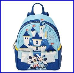 Brand New Disneyland Park 65th Anniversary Loungefly Disney Mini Backpack