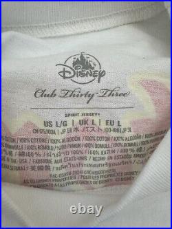 CLUB 33 65th Anniversary MATTERHORN SPIRIT JERSEY Large Disneyland