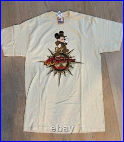 California Disney Land 40th Anniversary T-Shirt L Size MADE IN USA Unused Cute