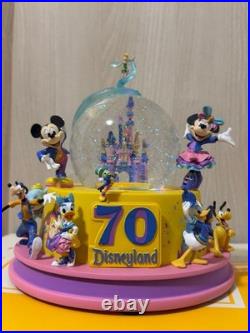 California Disneyland 70th Anniversary Snow Globe Disney Spring Lottery