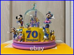 California Disneyland 70th Anniversary Snow Globe Disney Spring Lottery