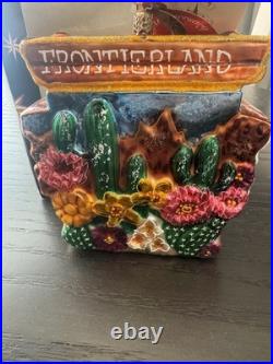 Christopher Radko Disney 50th Anniversary FRONTIERLAND Ornament LE 1955 NiB mint