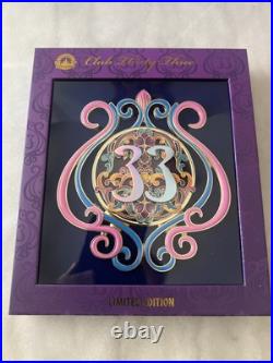 Club 33 70th Anniversary Celebration Disney Disneyland Limited Edition Logo Pin