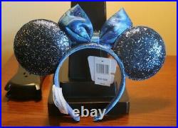 Club 33 Blue Ear Headband Disneyland 65th Anniversary Never Worn New With Tags