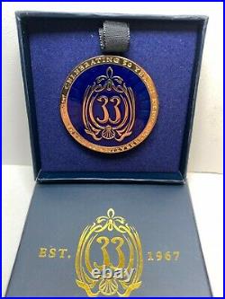 Club 33 Disneyland Challenge PIN Coin 50th Anniversary 2017 LE 500 PIN NIB