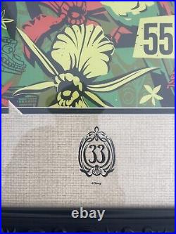 Club 33 Disneyland Enchanted Tiki Room Print Jeff Granito 55th Anniversary