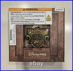 Club 33 Disneyland Exclusive Indiana Jones 30th Anniversary Pin NEW