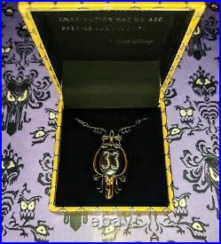 Club 33 Disneyland Haunted Mansion 50th Anniversary Rebecca Hook Necklace Rare