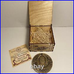 Club 33 Disneyland Indiana Jones Attraction Coin 25th Anniversary Medallion