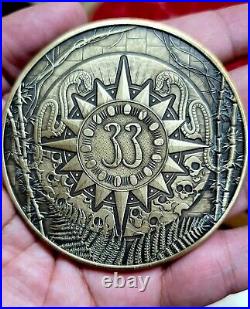 Club 33 Disneyland LE300 Indiana Jones Attraction Coin 25th Anniversary Medallio