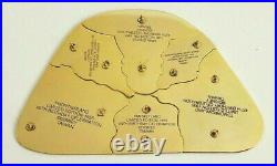Collector Pin Set of 6 Historic Map of Disneyland from 45th Anniversary LE 1,955