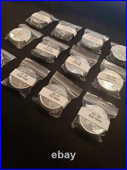 Complete Set of 68 Disneyland 100th Anniv. Medallions (All 17 sets are retired)