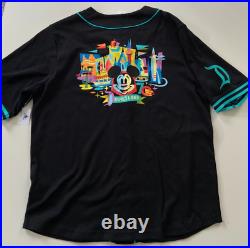D23 Disneyland 70th Anniversary Baseball Jersey Shirt ADULT XL size EXTRA LARGE