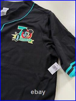 D23 Disneyland 70th Anniversary Baseball Jersey Shirt ADULT XL size EXTRA LARGE