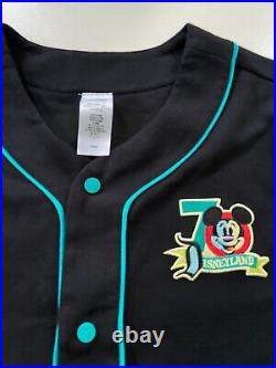 D23 Disneyland 70th Anniversary Baseball Jersey Shirt ADULT XL size EXTRA LARGE