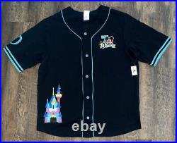 D23 Expo 2024 Disneyland 70th Anniversary Baseball Jersey Size M NWT