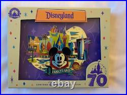 D23 Expo 2024 Disneyland 70th Anniversary Jumbo Pin Mickey Mouse D23 Expo 2024 Disneyland 70th Anniversary Jumbo Pin Mickey Mouse