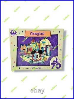 D23 Expo 2024 Disneyland 70th Anniversary Le Mickey Mouse Park Icons Jumbo Pin