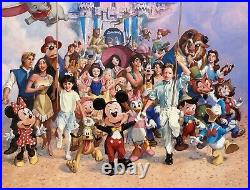 DISNEYLAND 45 YEARS OF MAGIC Litho Signed Charles Boyer LE MINT! COA