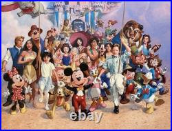 DISNEYLAND 45 YEARS OF MAGIC Litho Signed Charles Boyer LE MINT! COA