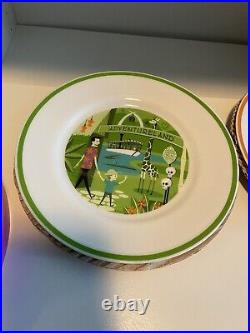 DISNEYLAND 50TH ANNIVERSARY COLLECTIBLE PLATE SET BY SHAG-New