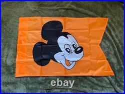 DISNEYLAND 50TH ANNIVERSARY RARE REPLICA 2 FLAG SET By KEVIN KIDNEY