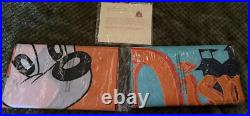 DISNEYLAND 50TH ANNIVERSARY RARE REPLICA 2 FLAG SET By KEVIN KIDNEY