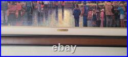 DISNEYLAND 50TH ANNIVERSARY Thomas Kinkade LIMITED EDITION Canvas 24x36