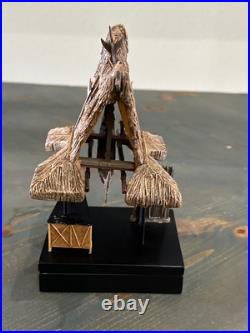 DISNEYLAND 50TH ANNIV Adventureland Enchanted Tiki room Entrance Figurine LE DISNEYLAND 50TH ANNIV Adventureland Enchanted Tiki room Entrance Figurine LE