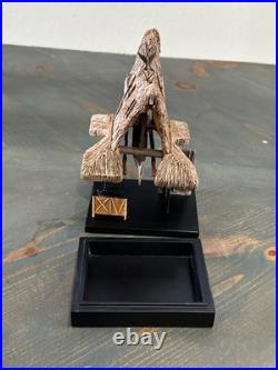 DISNEYLAND 50TH ANNIV Adventureland Enchanted Tiki room Entrance Figurine LE DISNEYLAND 50TH ANNIV Adventureland Enchanted Tiki room Entrance Figurine LE
