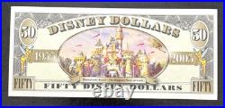 DISNEYLAND $50 DOLLAR 50th Anniversary Charles Boyer with Envelope B00001358