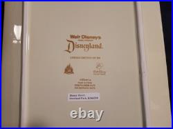 DISNEYLAND 50th Anniversary Castle Commemorative Charger LE 500 NIB