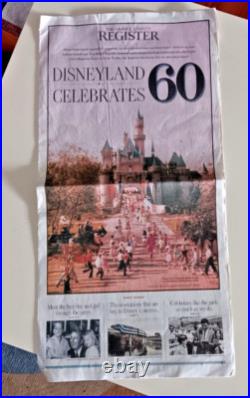 DISNEYLAND 60th Diamond Anniversary Cast Member Exclusive Set 9 items DISNEYLAND 60th Diamond Anniversary Cast Member Exclusive Set 9 items